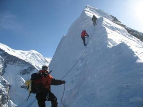珠穆朗玛峰与尼泊尔交界处海拔